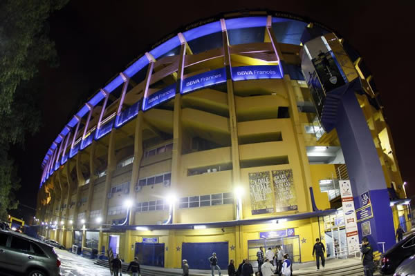 Estadio Club Boca Juniors.